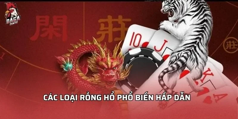 Các loại rồng hổ phổ biến hấp dẫn